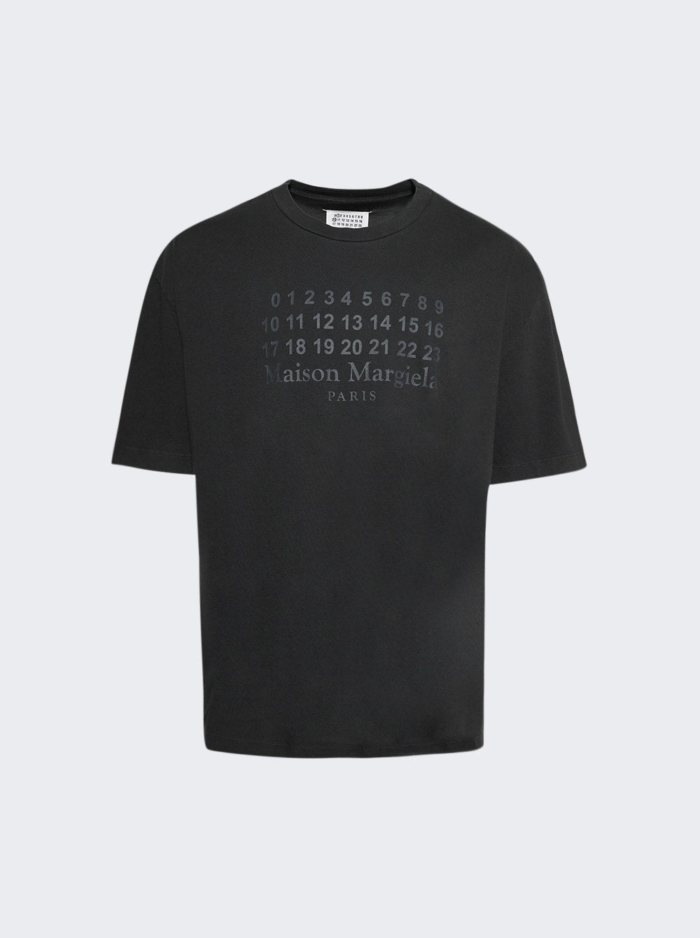 Men | Maison Margiela | Logo Tee | Washed Black