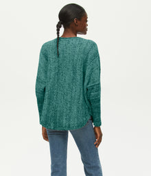 Selina Poncho Sweater | Teal