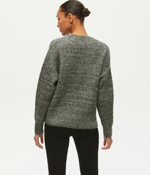 Rylie V-Neck Pullover Sweater | Shadow