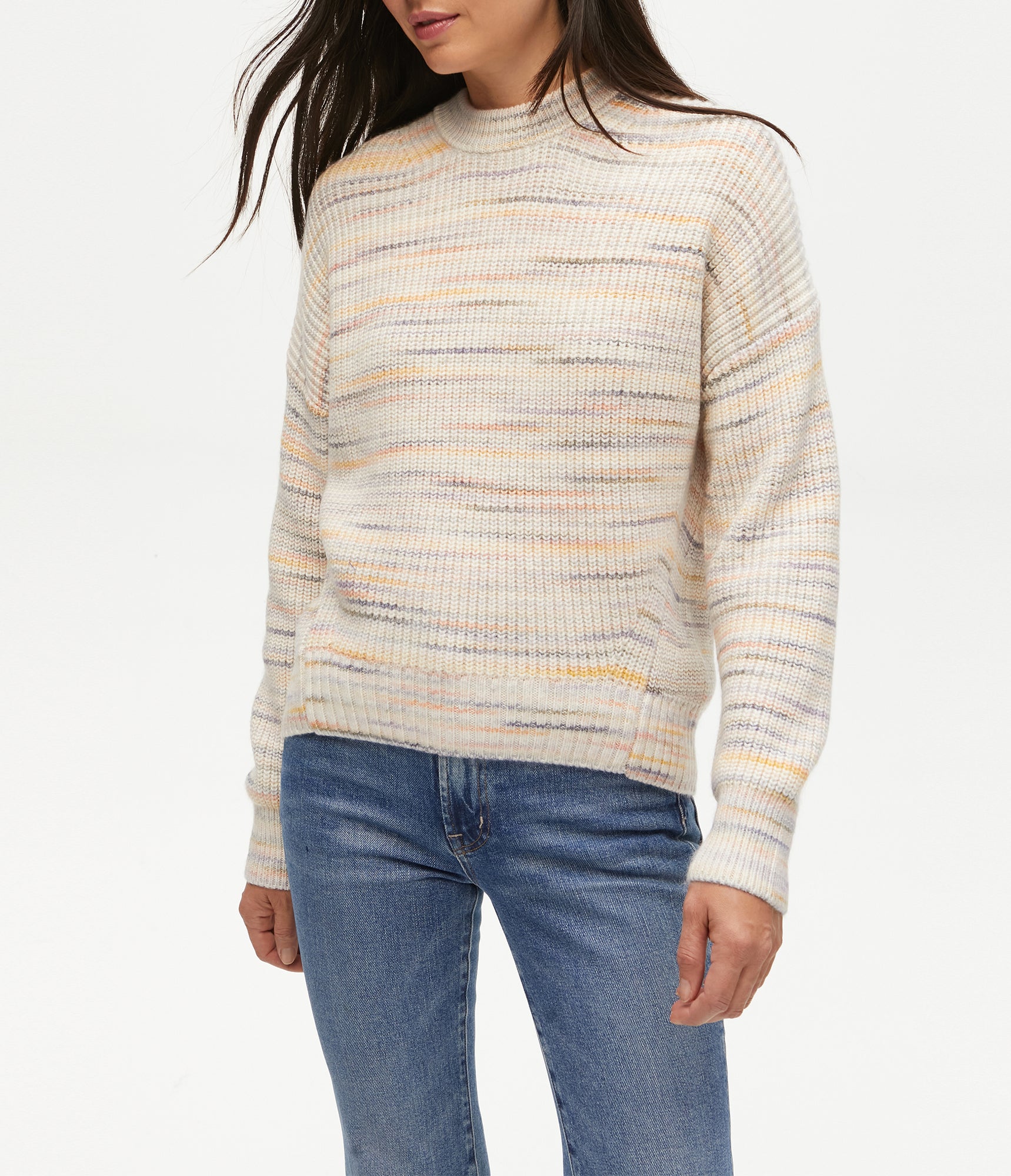 Richie Spacedye Pullover Sweater | Natural Combo