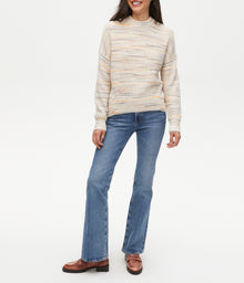 Richie Spacedye Pullover Sweater | Natural Combo