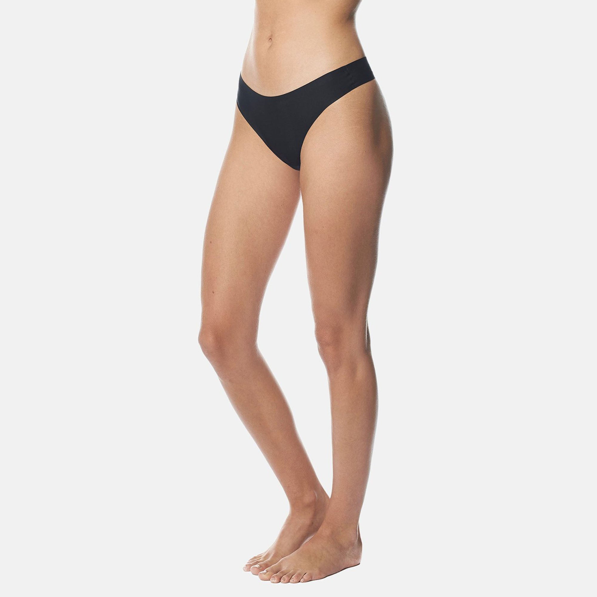 OW Collection SEAMLESS Thong (2-pack) Account 002 - Black Caviar