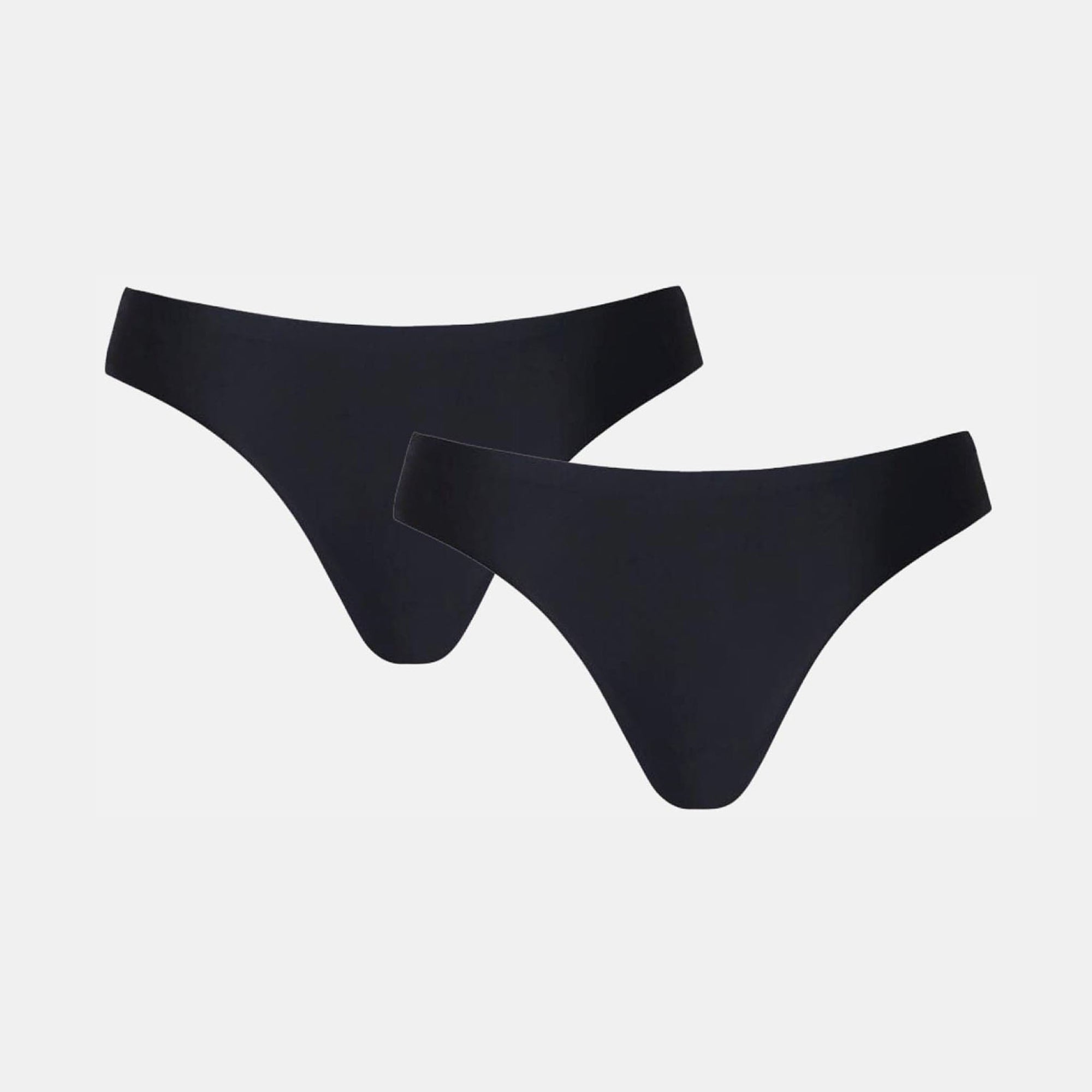 OW Collection SEAMLESS Thong (2-pack) Account 002 - Black Caviar
