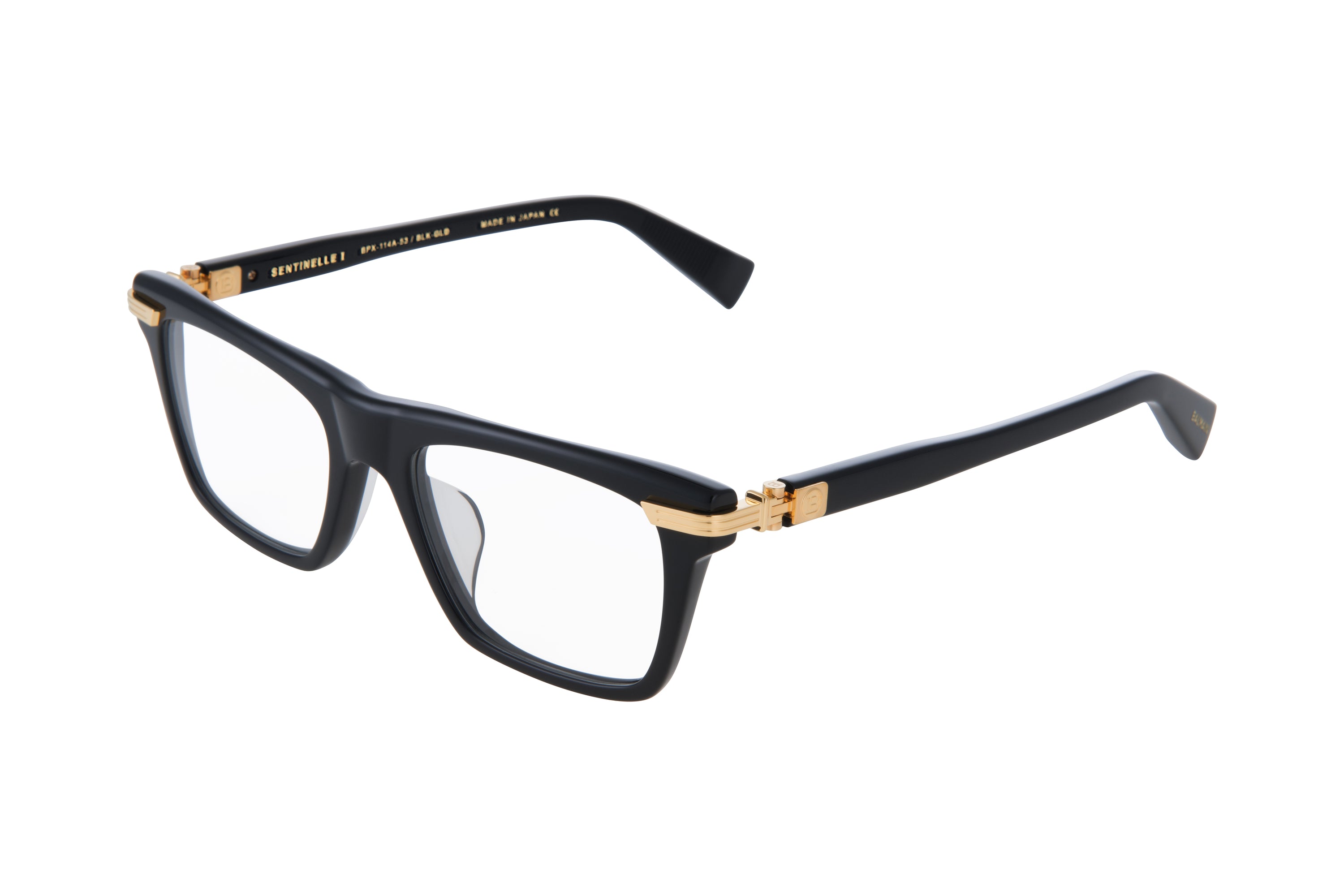 Unisex | Sentinelle - I Optical | Black - Gold | Clear