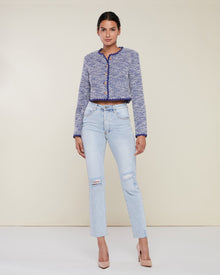 Tweed Jacket | Light Blue