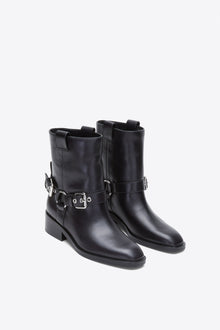 Alexa Moto Boot | Black