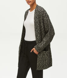 Lida Oversized Cardigan | Black