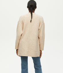 Lida Oversized Cardigan | Rose