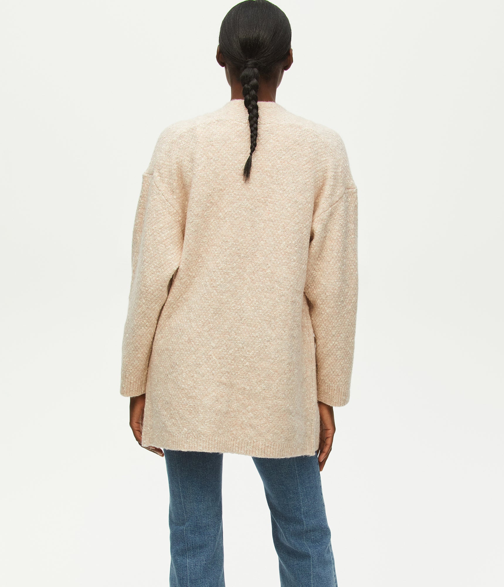 Lida Oversized Cardigan | Rose