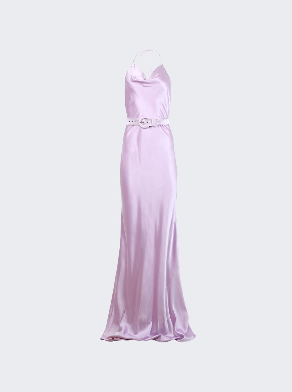 Women | Sergio Hudson | Cowl Neck Gown | Lilac