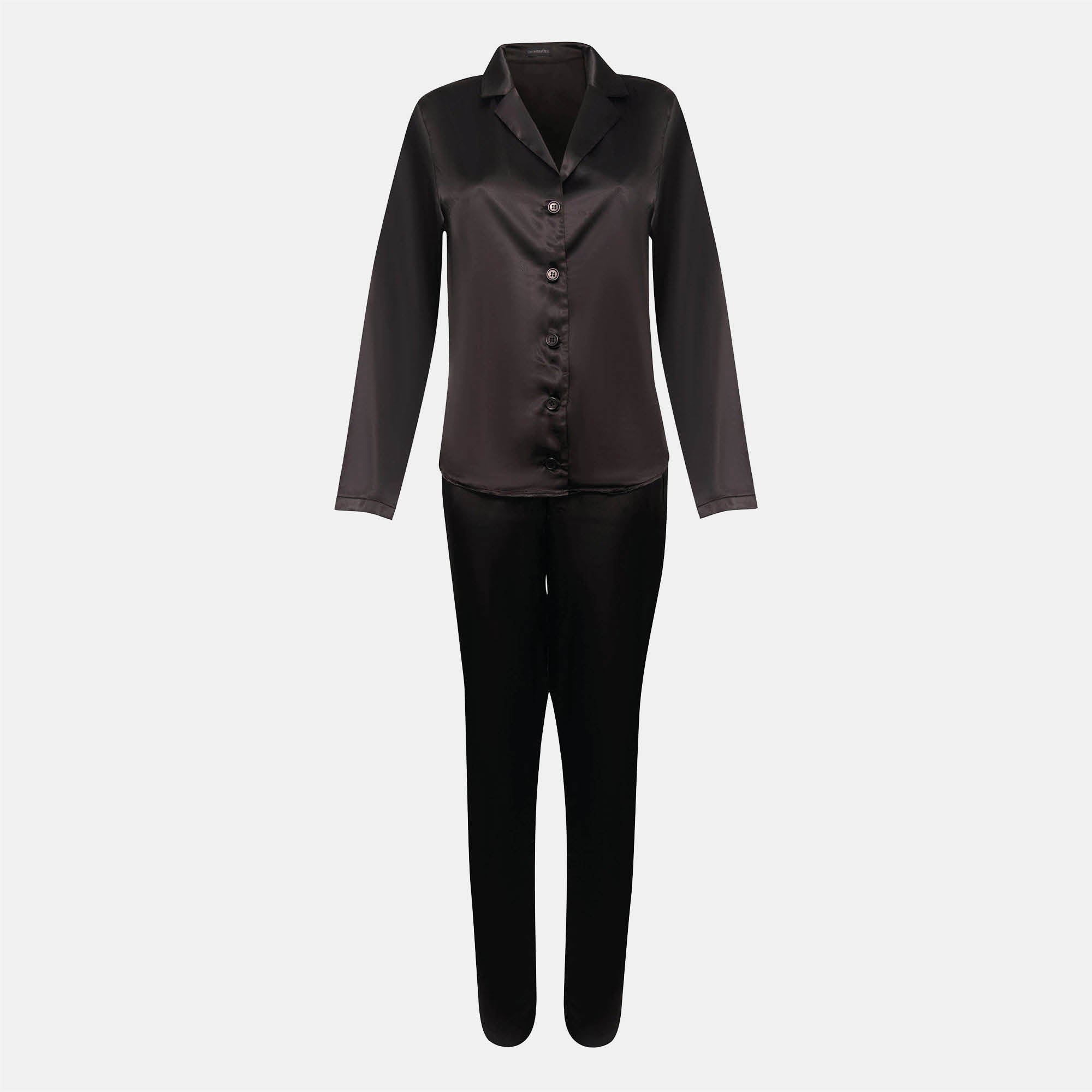OW Collection SKYE PJ Set Set 002 - Black Caviar