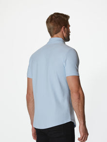 Mens | Prestige Signature-Fit Pima Cotton Polo | Sky