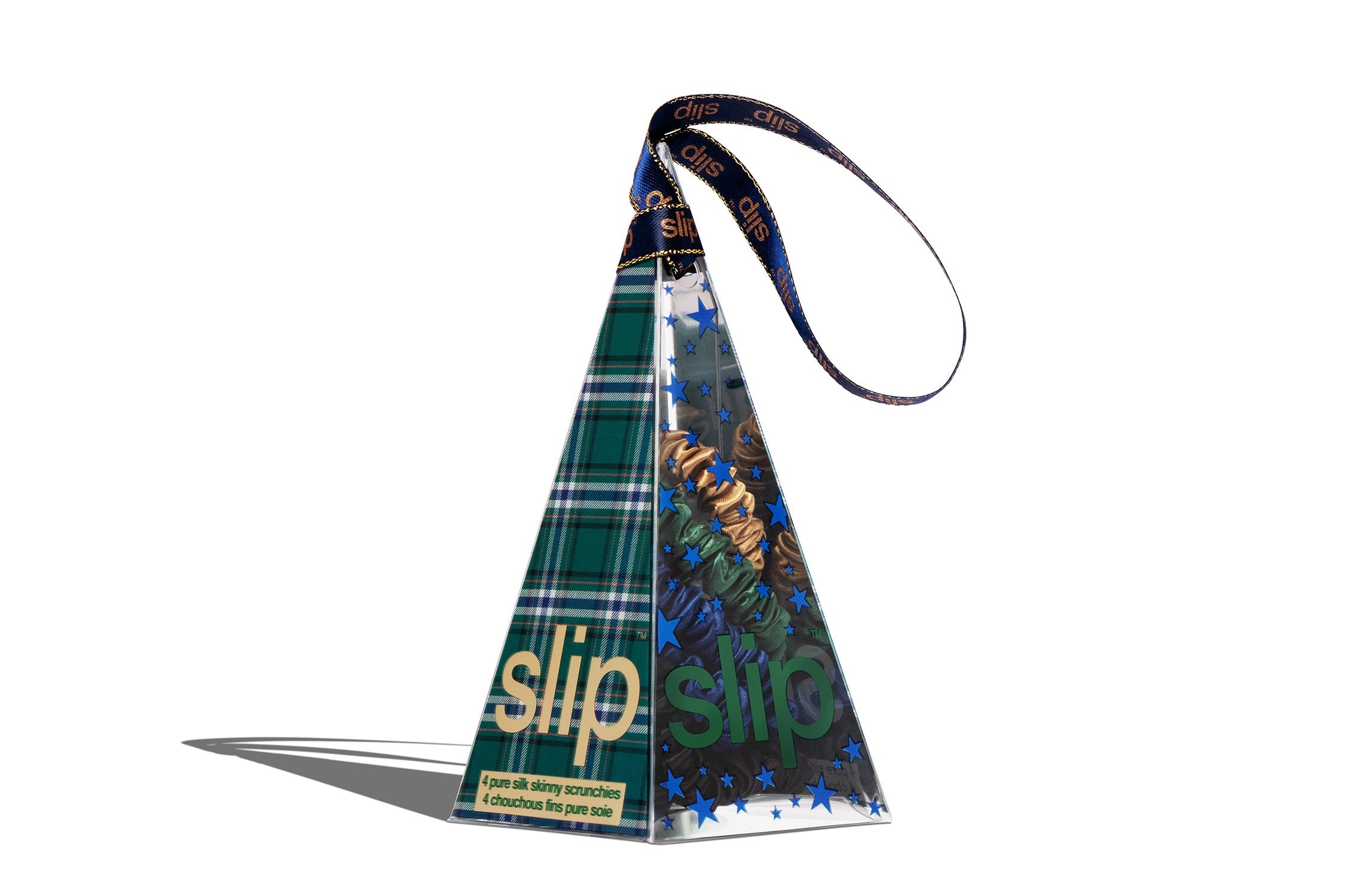 Paige Scrunchie Ornament | Multi | Set of 4