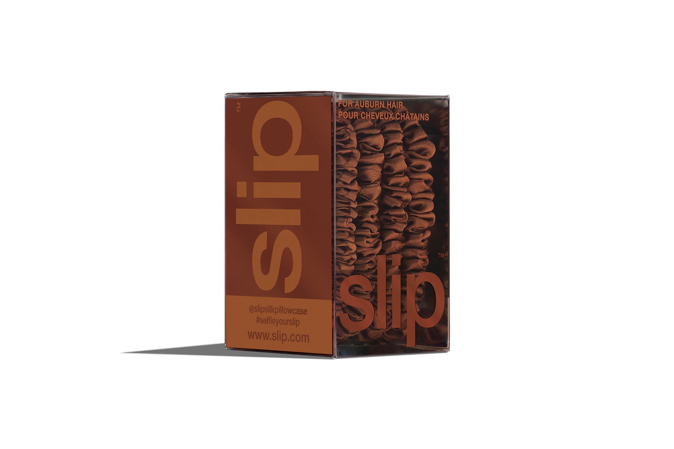 Back to Basics Skinny Scrunchies | Auburn | Set of 4