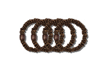 Back to Basics Skinny Scrunchies | Dark Brown | Set of 4