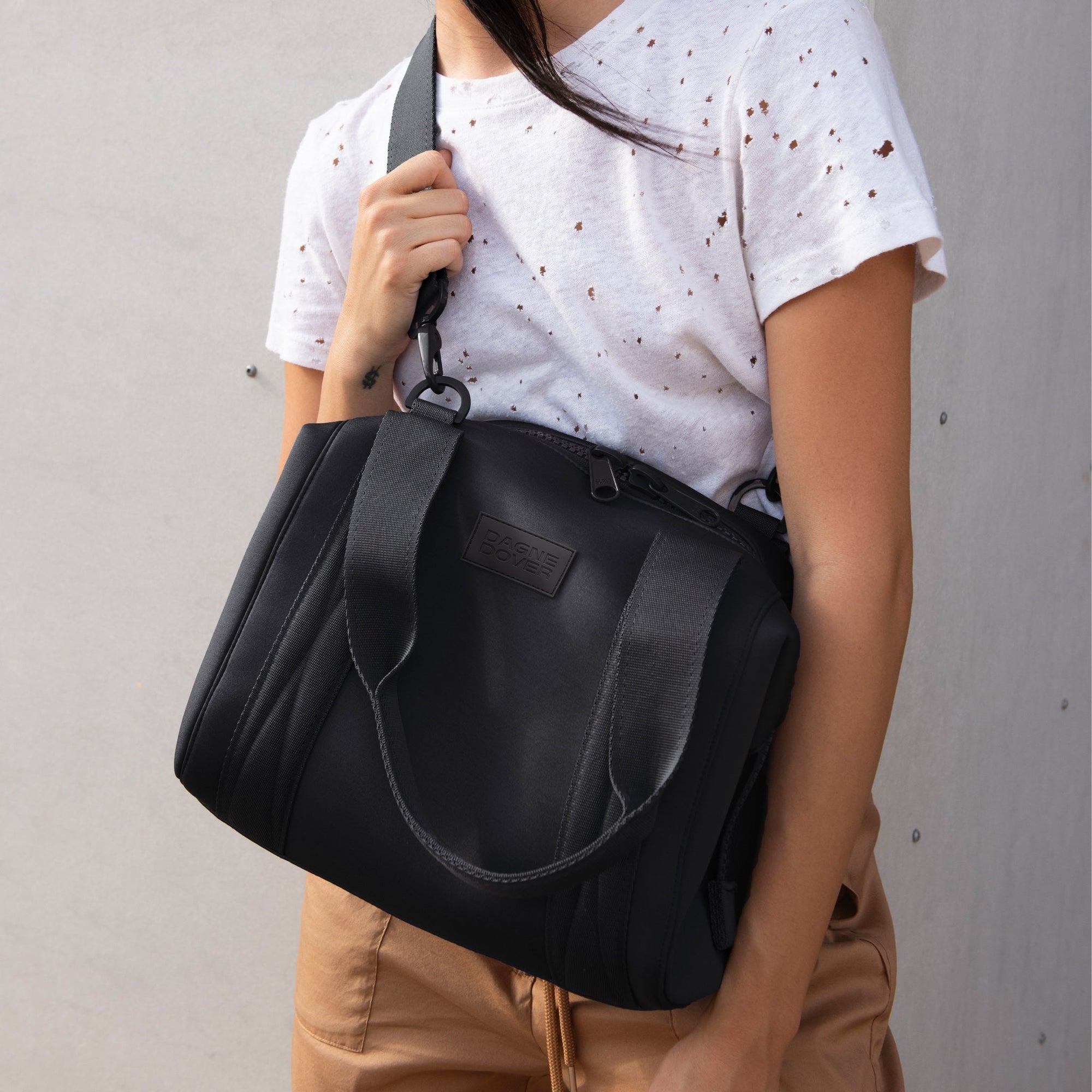 Landon Carryall | Heather Grey | Neoprene | Small