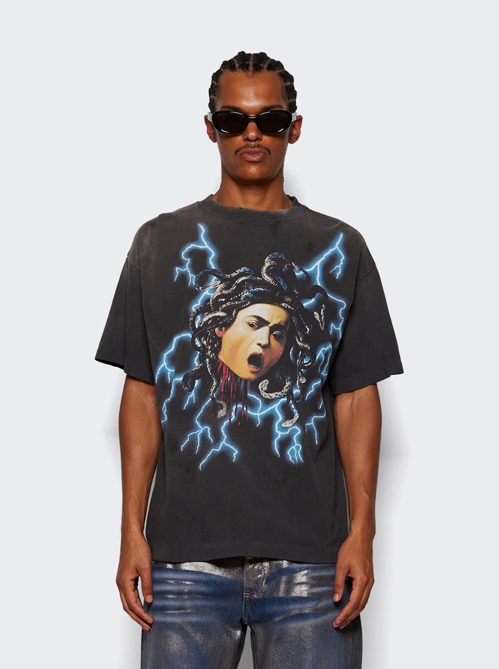 Men | Saint Mxxxxxx | Medusa T-shirt Black