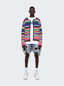 Men | Saint Mxxxxxx X Lastman | Knit Cardigan Multicolor | Multi