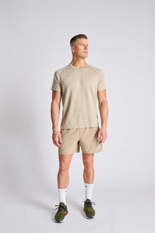 Lululemon | Metal Vent Tech Short Sleeve | Light Ivory/Sheer Oak