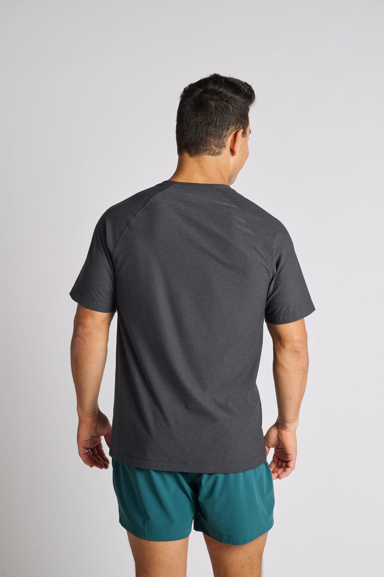 Men | Rhone | Reign Short Sleeve | Black Heather