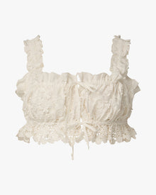 Double Tie Top | Ivory