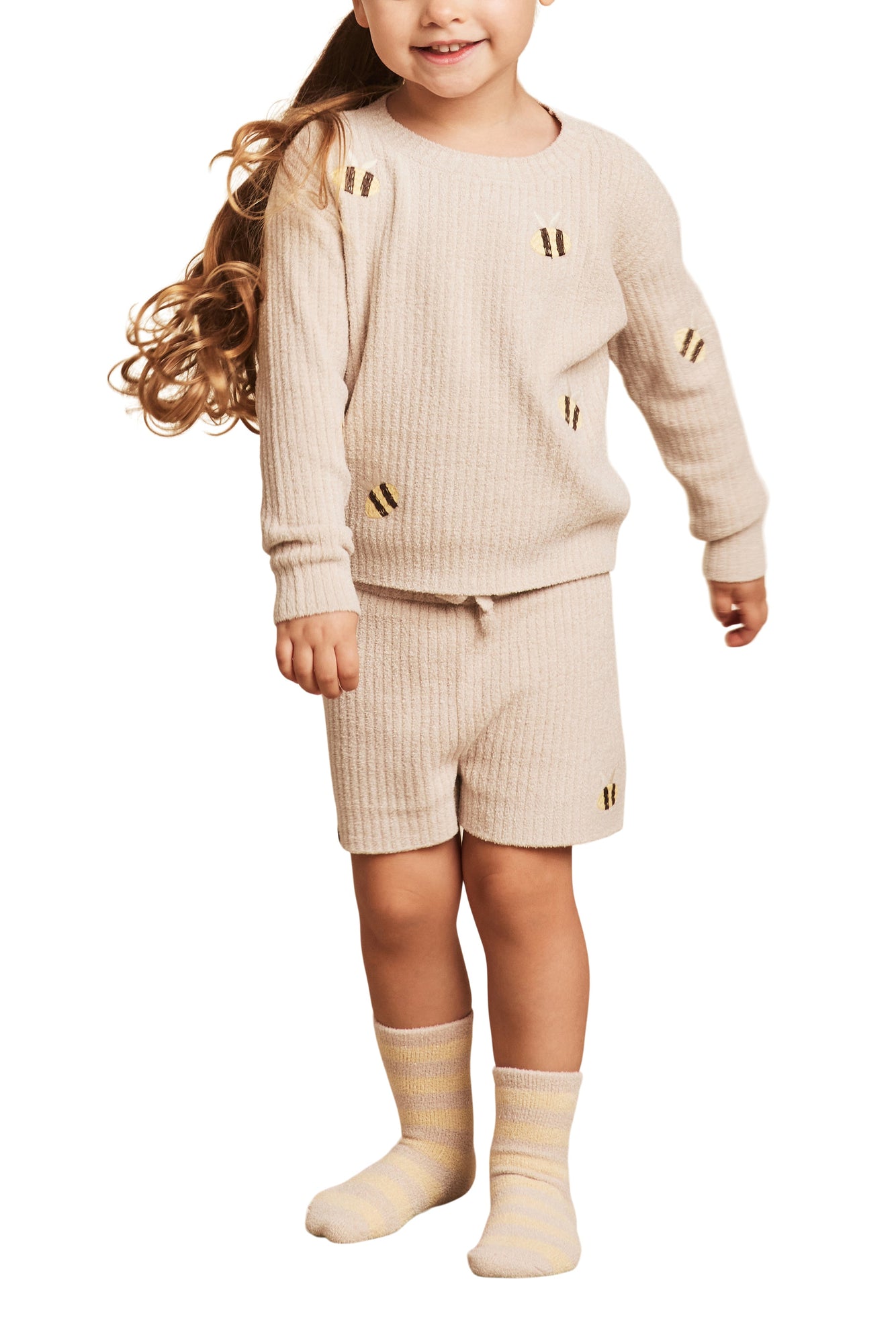 Toddler | CozyChic Ultra Lite Bee Set | Stone