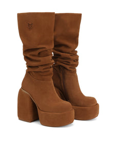 Womens | Space Cow Suede Boot | Tan