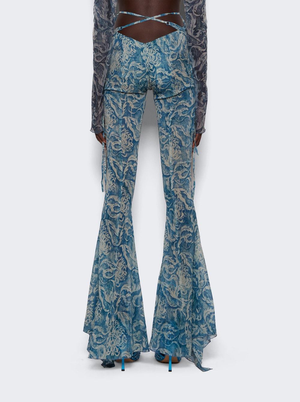 KNWLS | Glimmer Trousers | Spikewall Blue