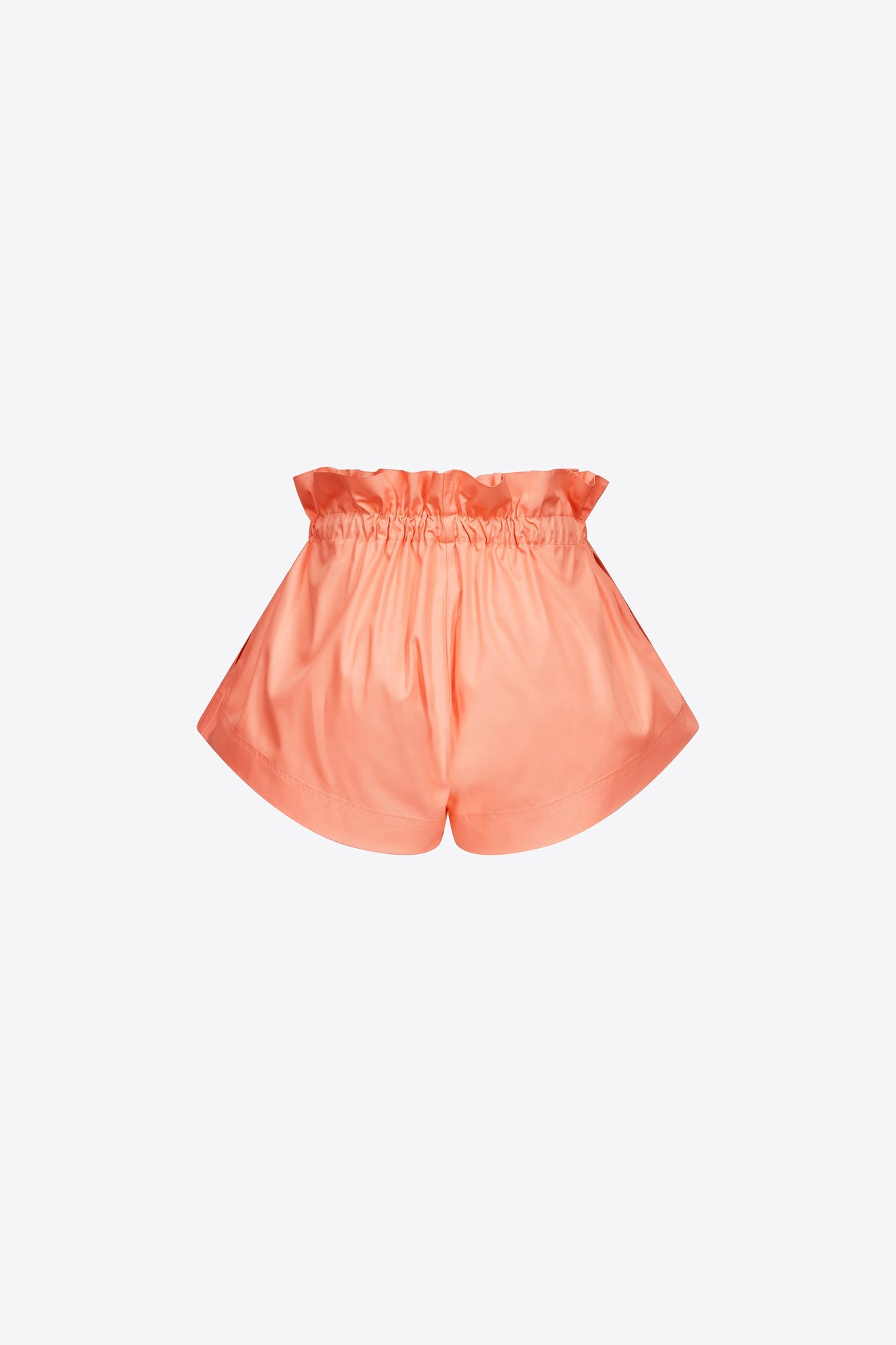 Ruffle Waist Track Short | Sweet Salmon
