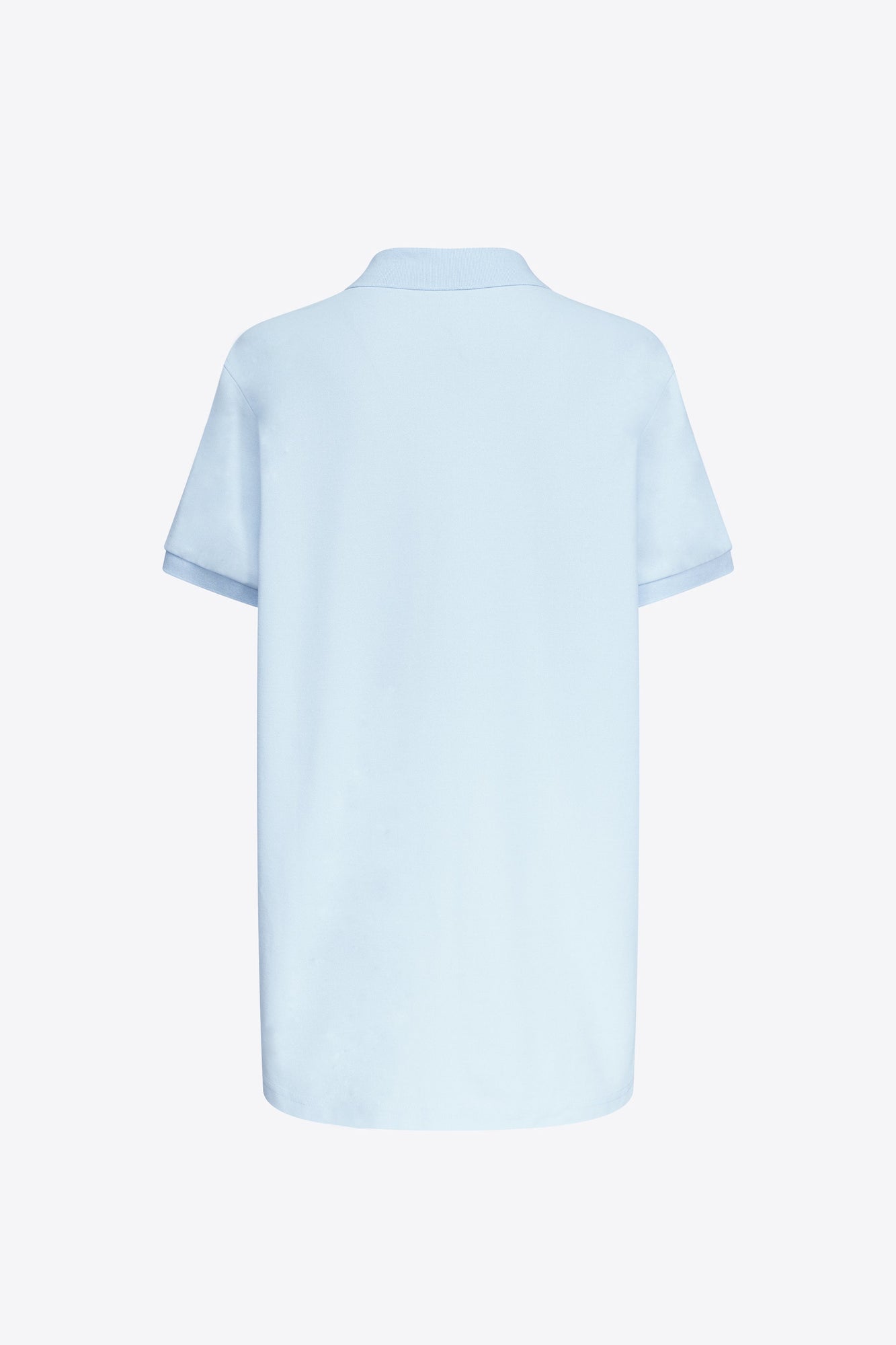 Crystal Heart Cutout Polo Dress | Baby Blue