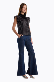 Marfa Top | Black White Dot