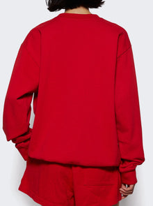 Women | Sporty & Rich | New York Ivy Crewneck Ruby | Red