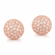 0.40 CT Round Natural Diamond | Stud Earrings | 14K Rose Gold | G Color | SI3-I1 Clarity