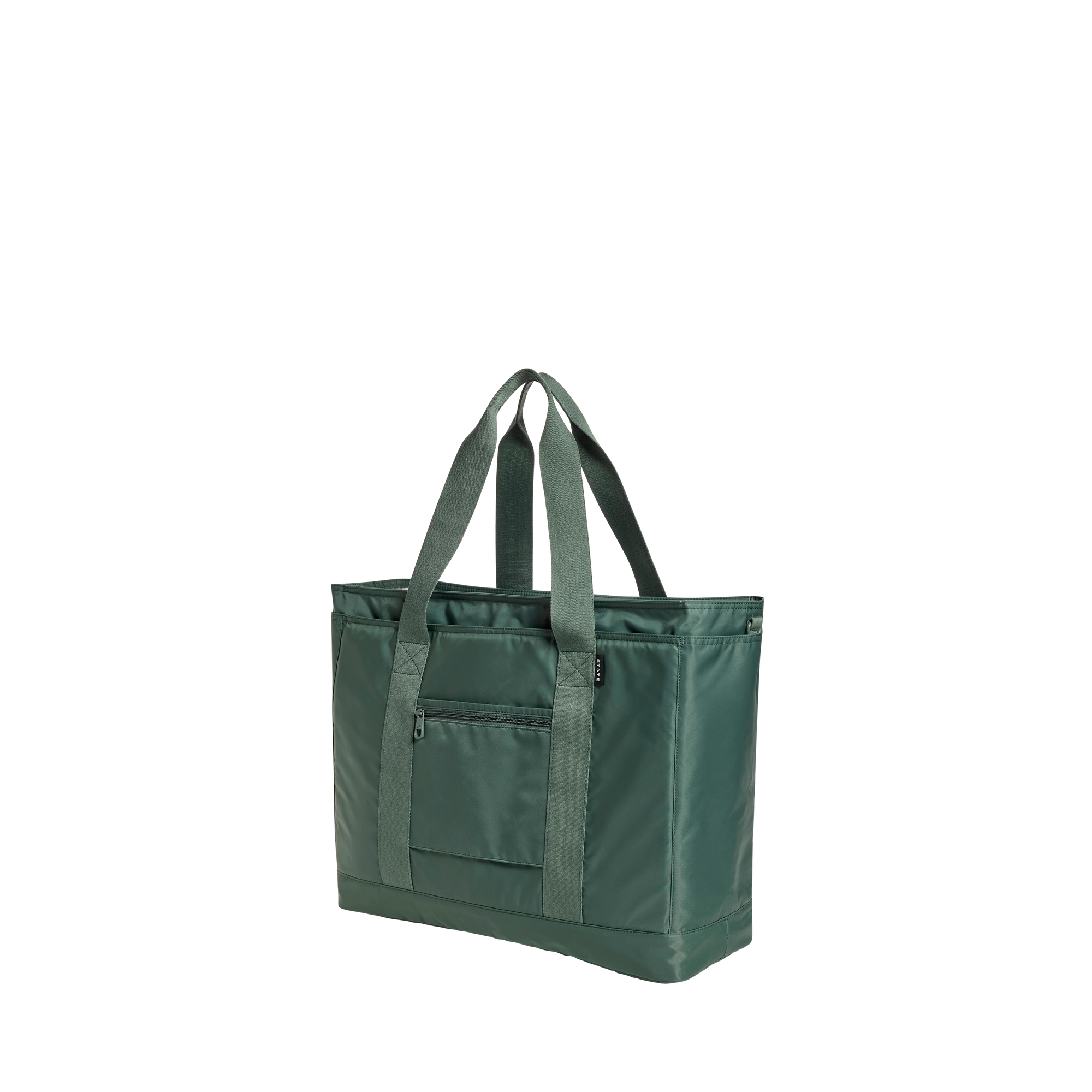 STATE Bags Wellington XL Tote Olive Back View Click to Zoom