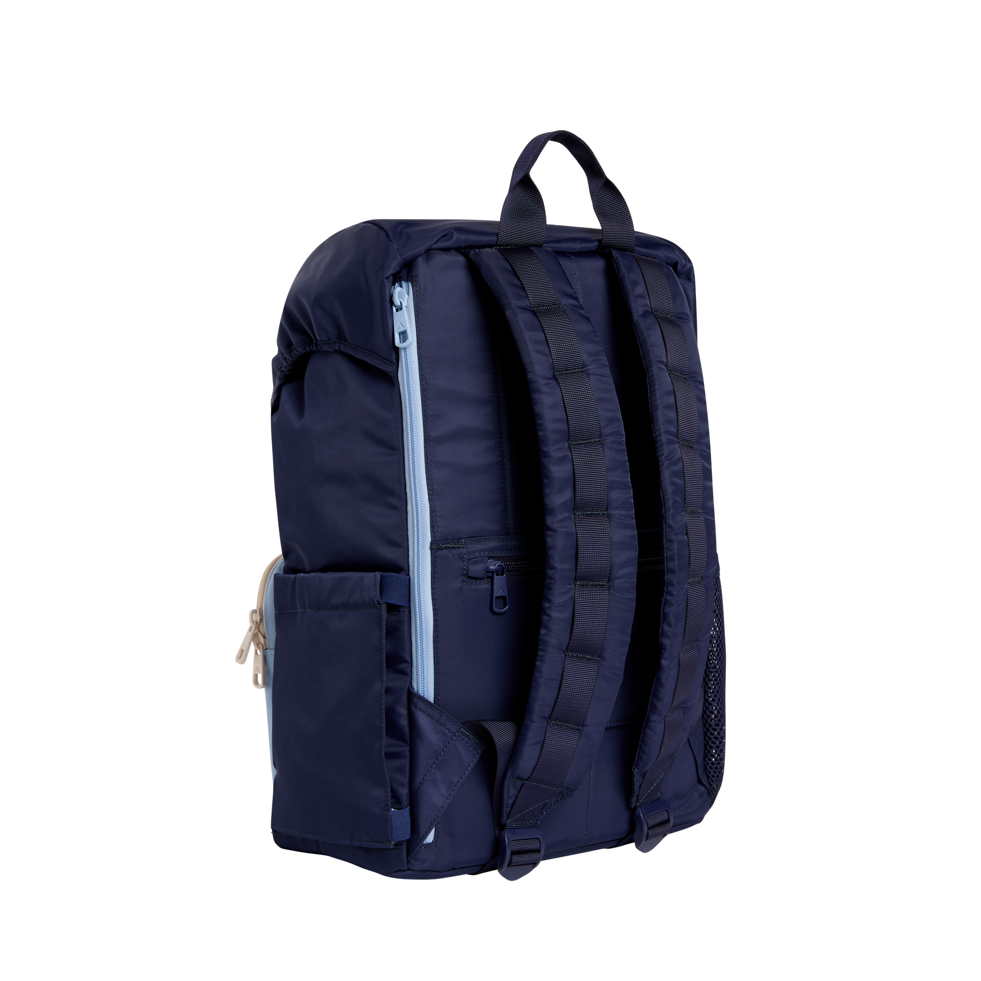 STATE Bags Grove Rucksack Nylon Navy Back View Click to Zoom