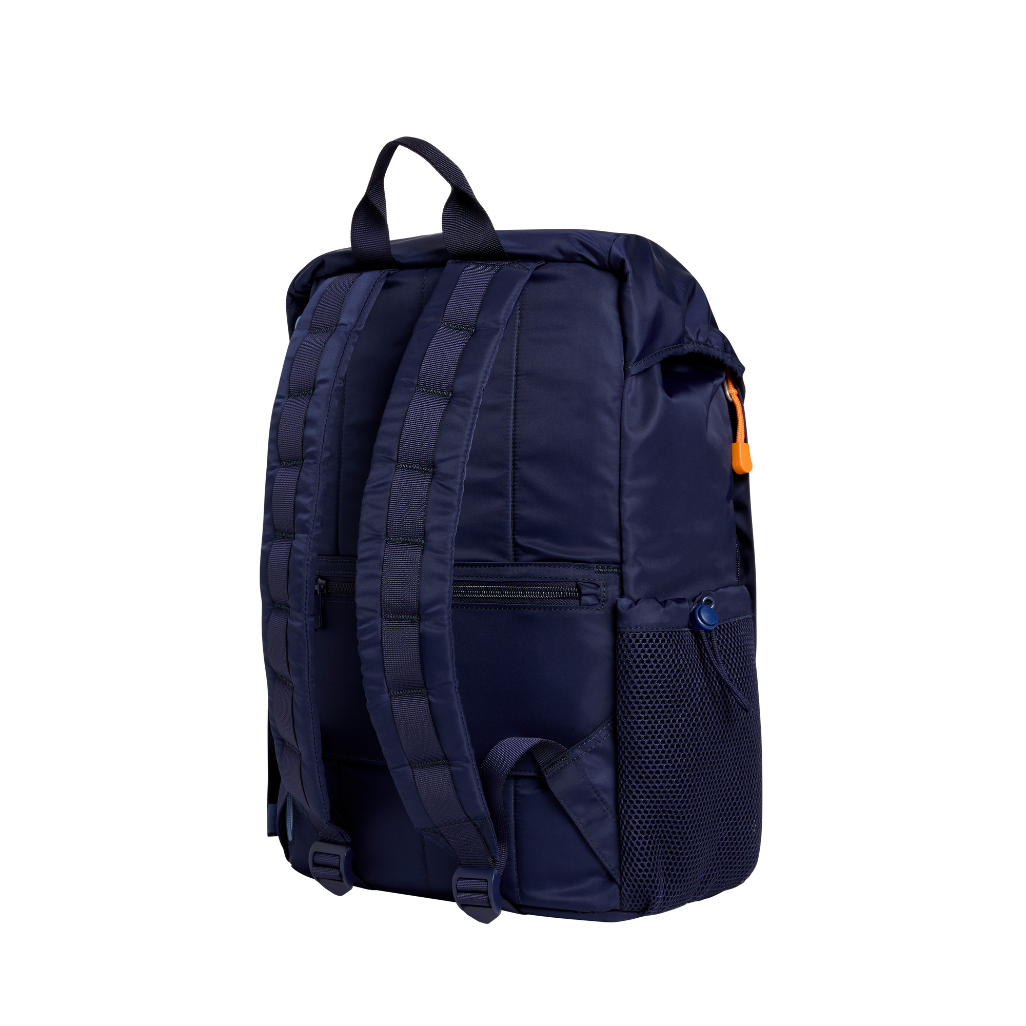 STATE Bags Grove Rucksack Nylon Navy Back View Click to Zoom