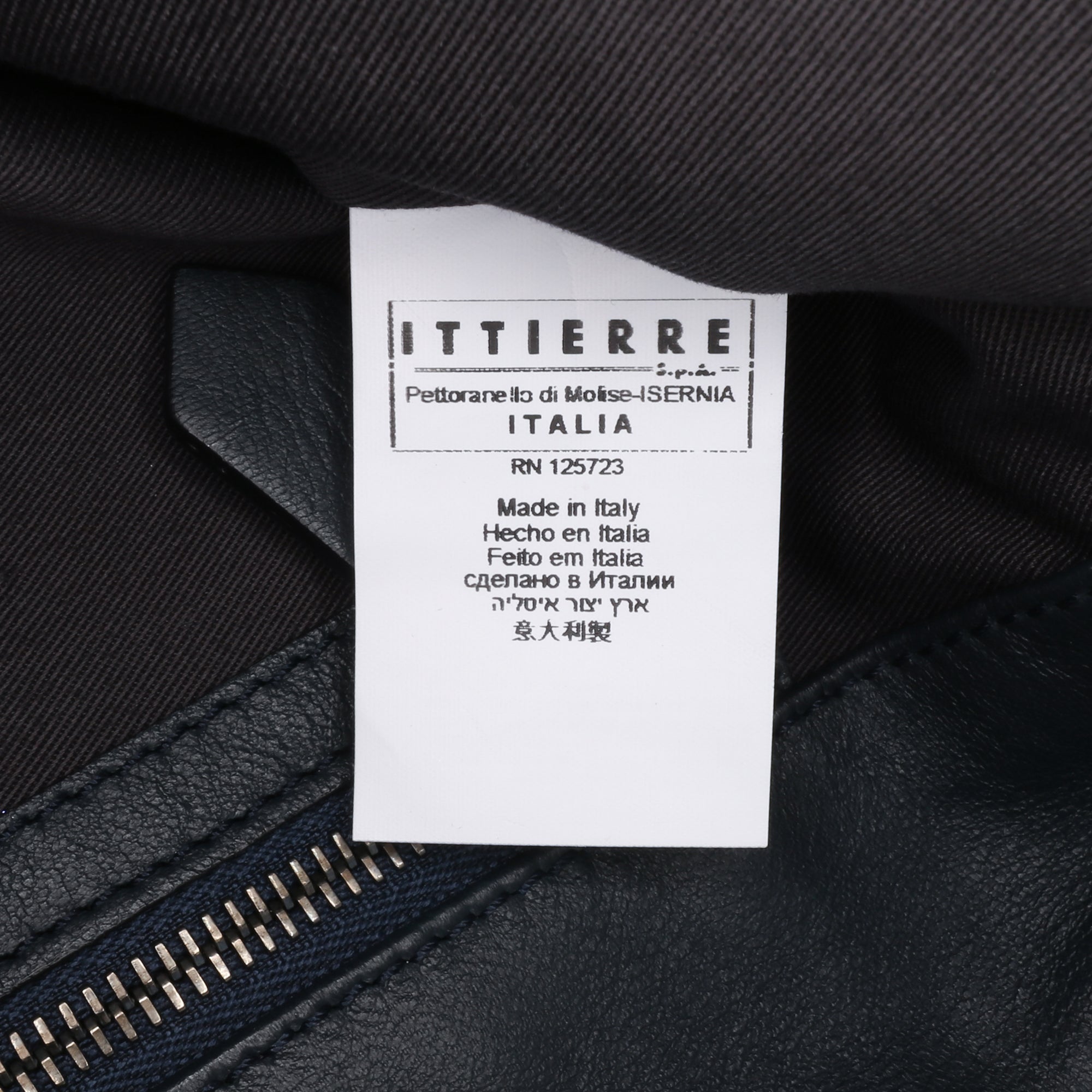 Balmain | Pre-Owned Leather Studded Foldover Clutch | Blue/NavyRed