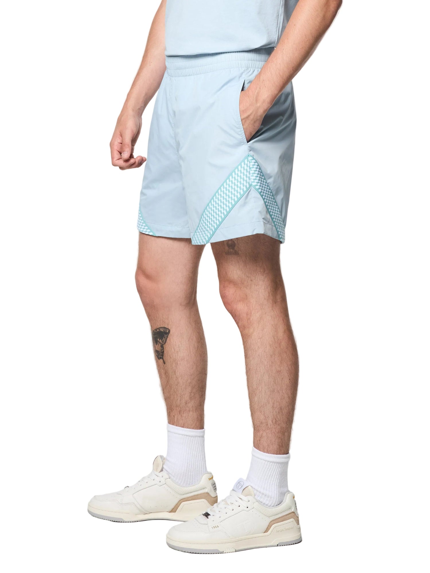 Men | Dama Track Short | Celestial Blue