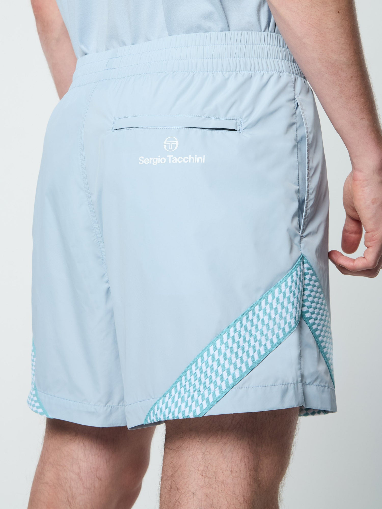 Men | Dama Track Short | Celestial Blue