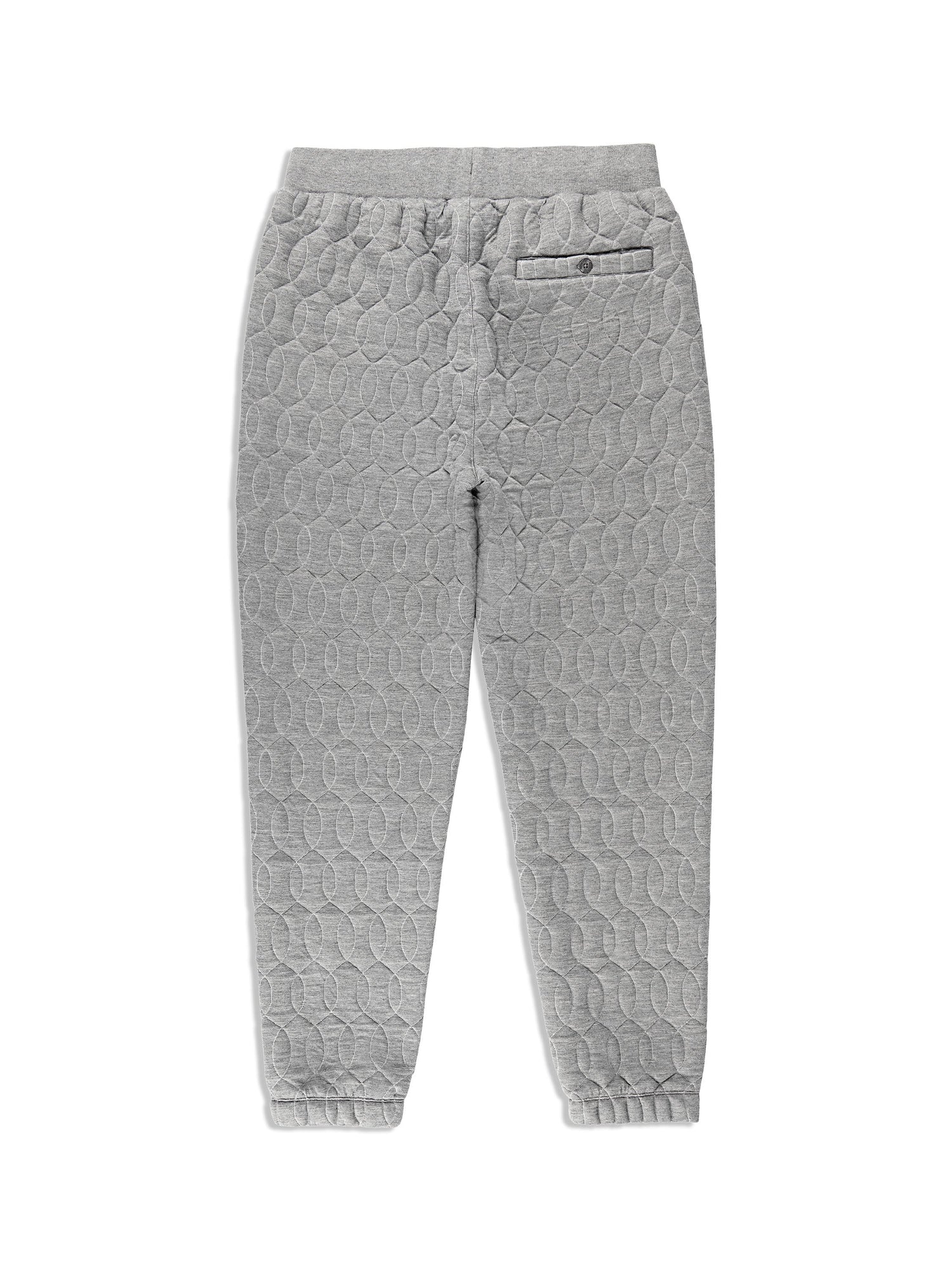 Men | Aversa Quilted Sweatpant | Light Heather Grey