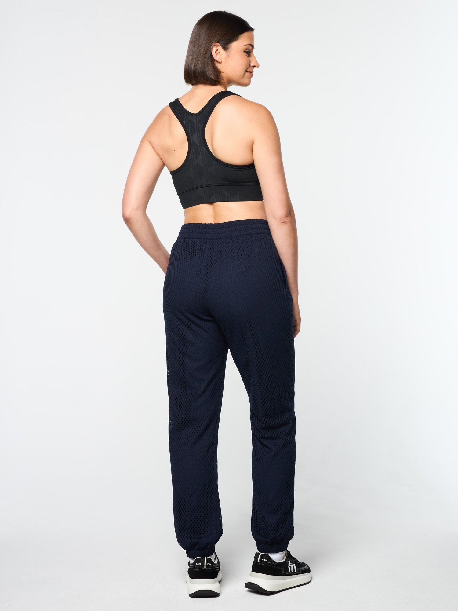 Women | Adria Mesh Track Pant | Maritime Blue