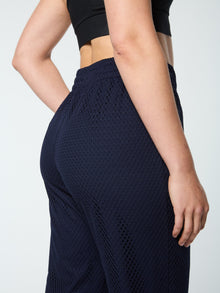 Women | Adria Mesh Track Pant | Maritime Blue