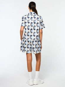 Women | Brikette Cabana Shirt | Maritime Blue
