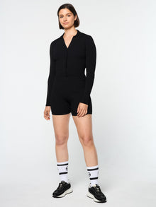 Women | Magreta Rib Cardigan | Black Beauty