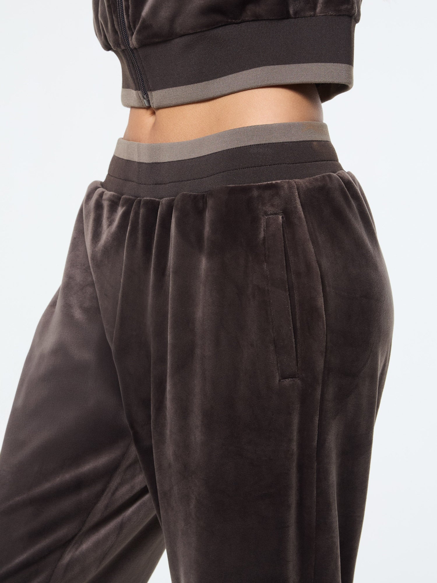 Women | Leta Velour Pant | Mulch