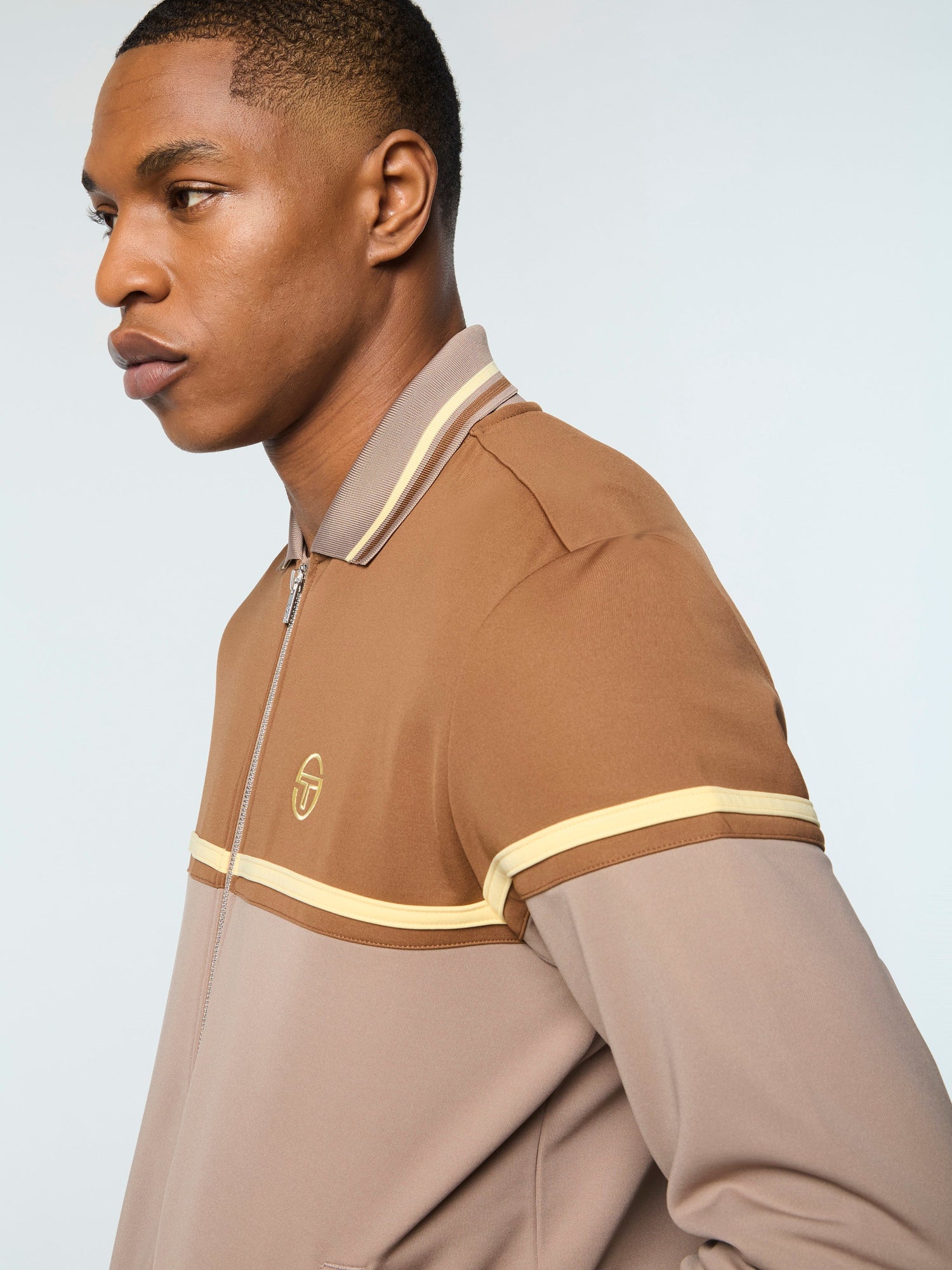 Men | Olmi Track Jacket | Taupe Grey