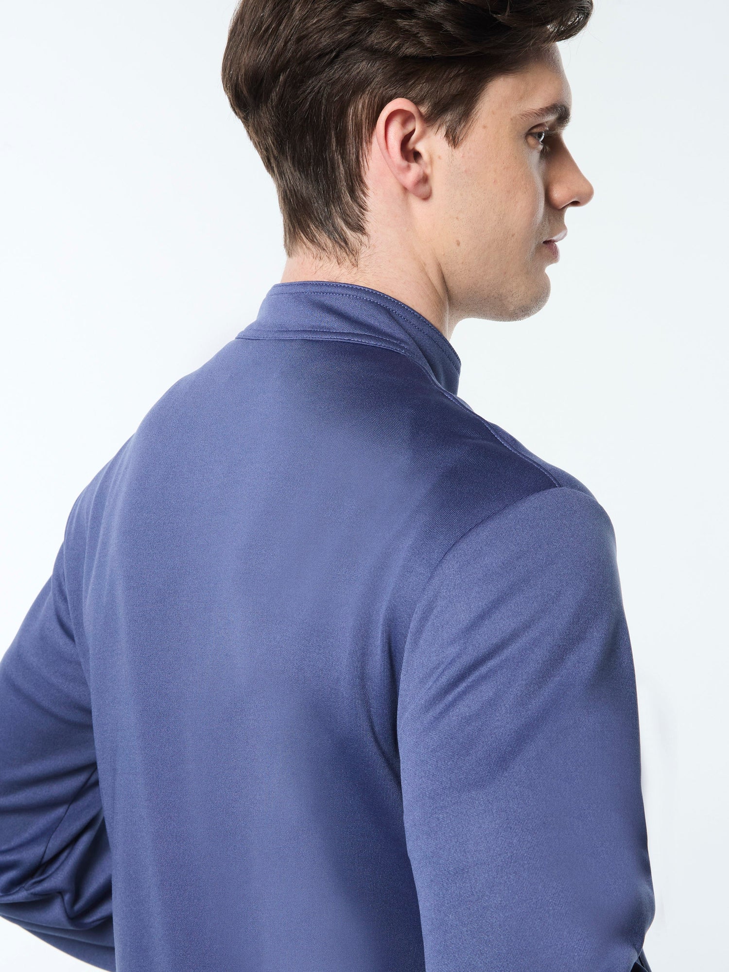 Men | Sandro Track Jacket | Blue Indigo