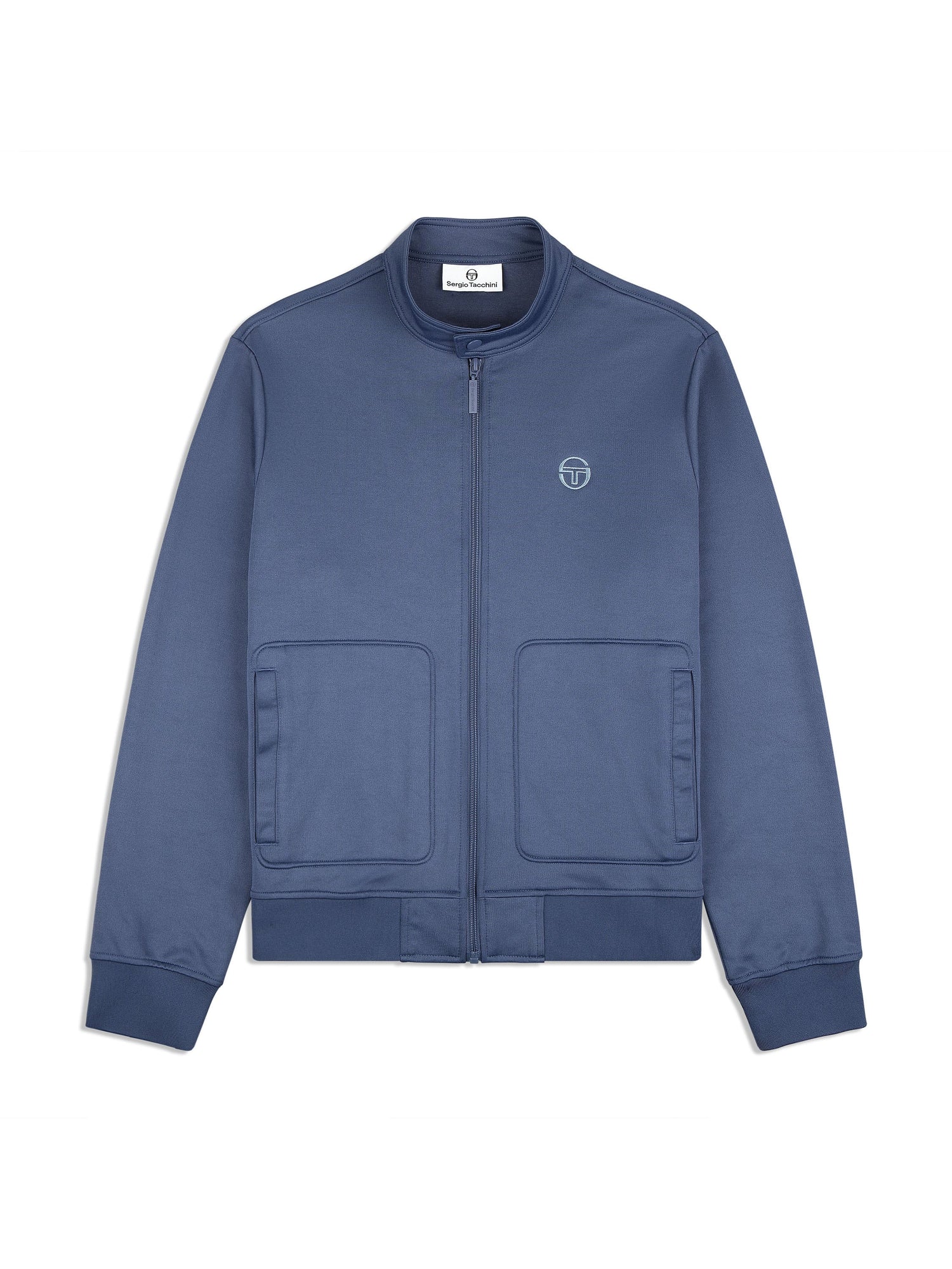 Men | Sandro Track Jacket | Blue Indigo
