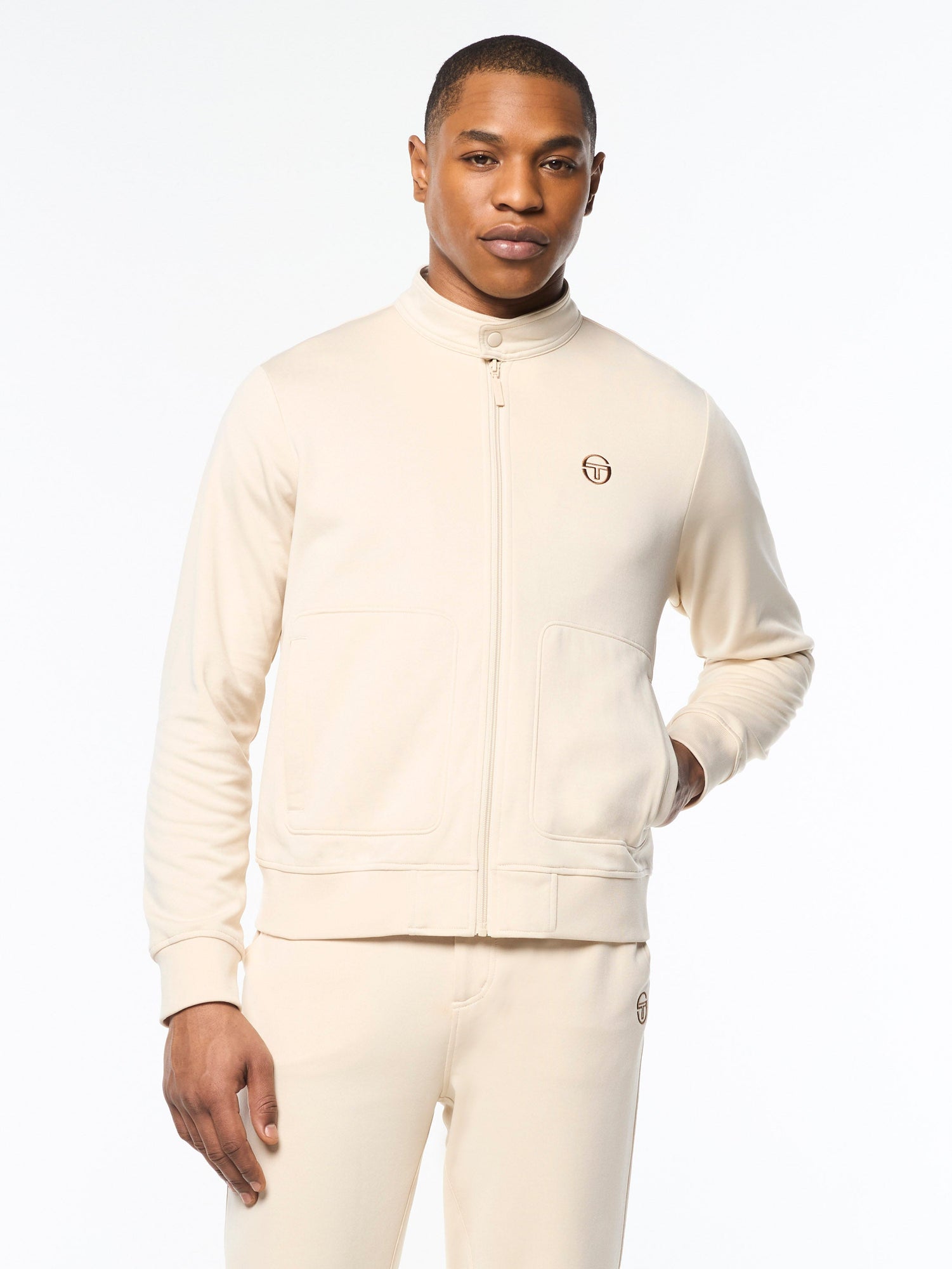 Men | Sandro Track Jacket | Fog