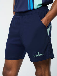 Men | Luca Piqué Short | Maritime Blue